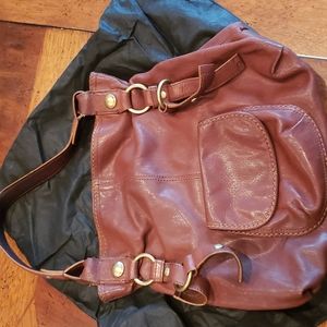 Via spiga leather bag